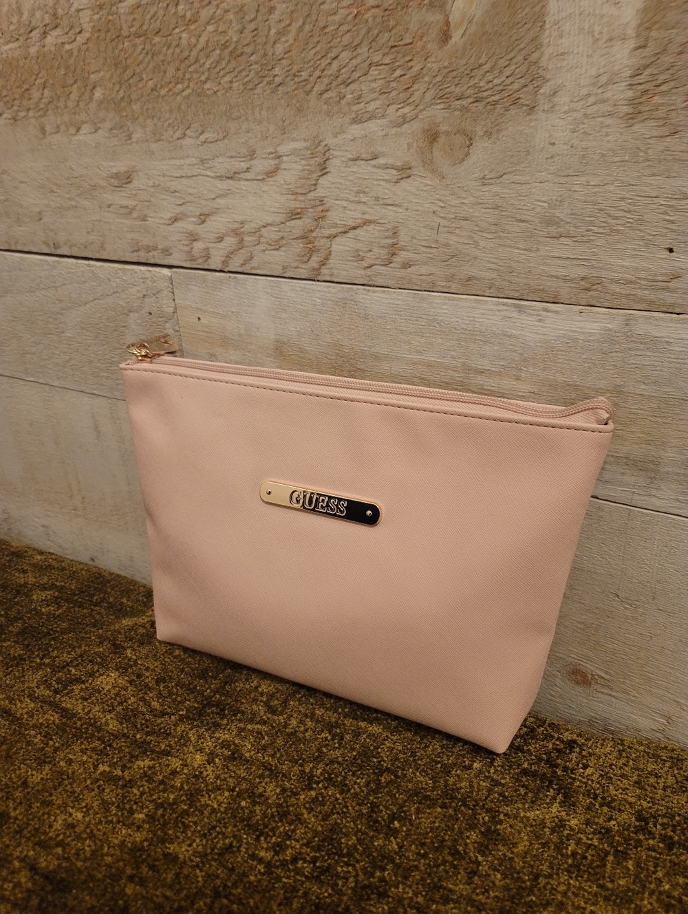 Guess Pink Makeup Bag